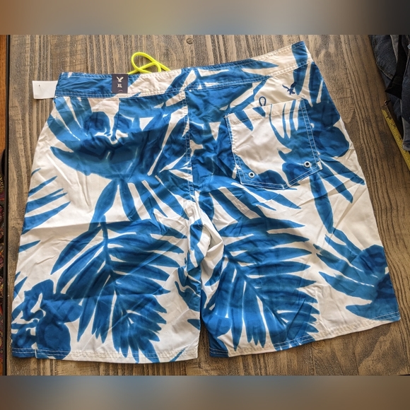 NWT American Eagle Tropical Swim Trunks Men's Size XL - Picture 6 of 6